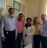 Reunião nos hospitais Santa Casa e de Emergência em Anápolis/GO